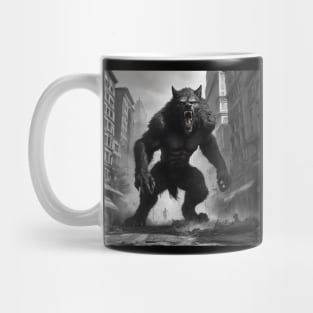 monster city design Mug